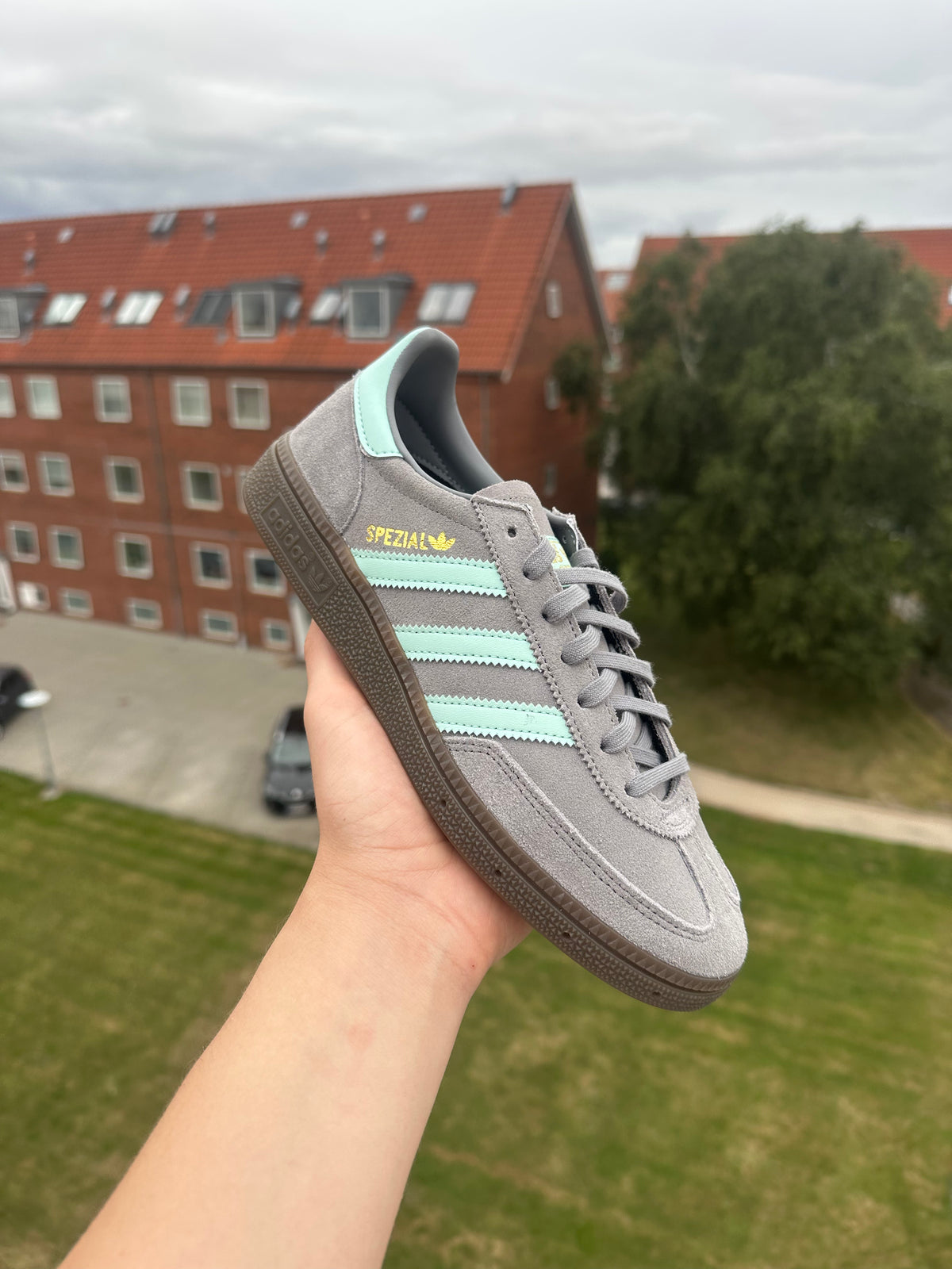 Adidas Handball Spezial "Grey Clear Mint Gum" (GS)