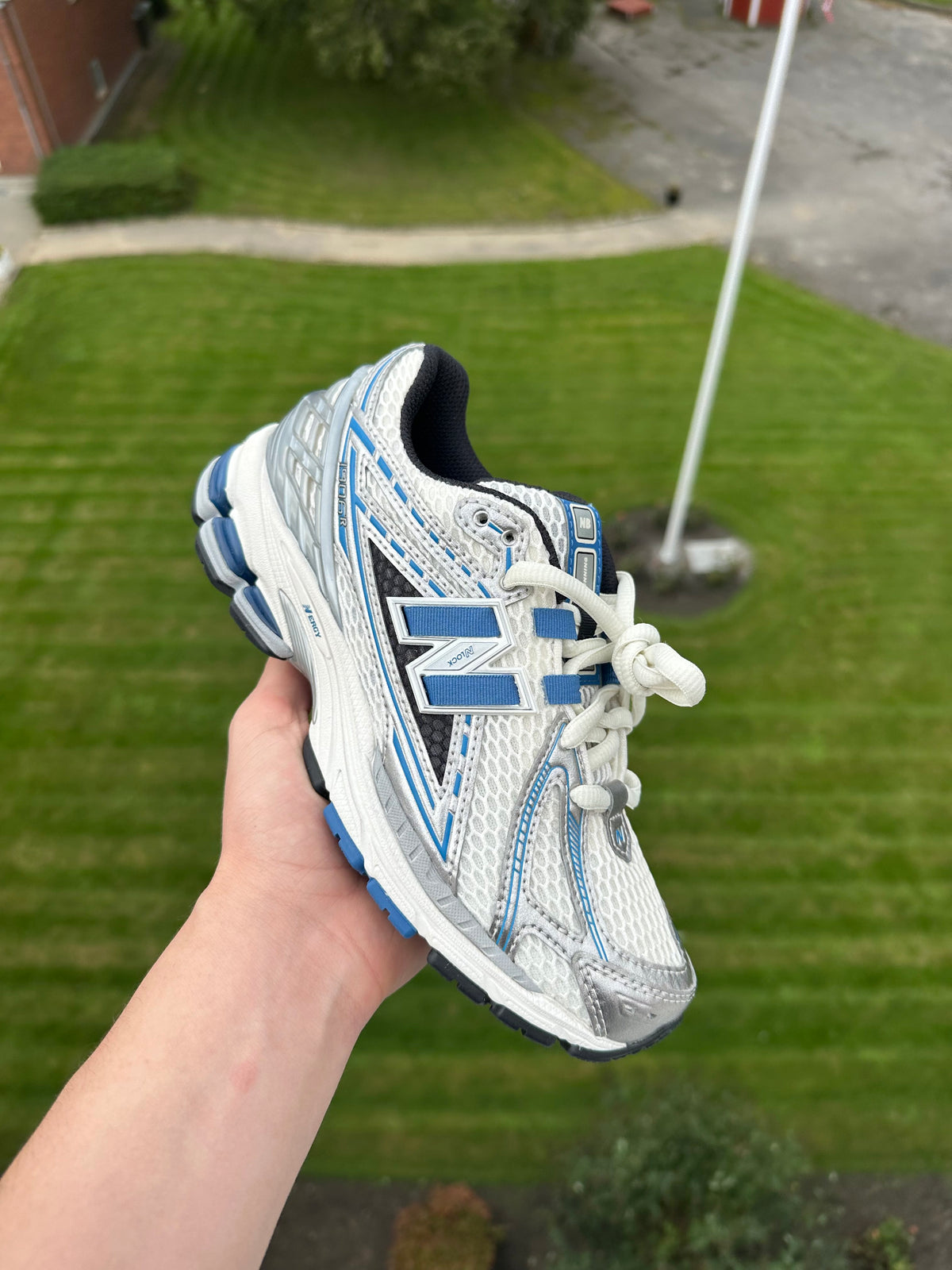 New Balance 1906R Silver Metallic Blue Agate